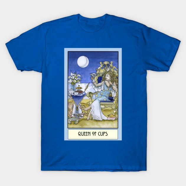 Queen of Cups, Card T-Shirt by WinonaCookie